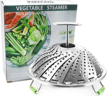 Load image into Gallery viewer, Guardian™ Stainless Steel Folding Steamer Basket | Pack of 1
