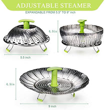 Load image into Gallery viewer, Guardian™ Stainless Steel Folding Steamer Basket | Pack of 1
