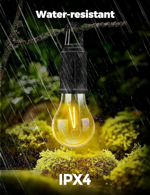 Rechargeable Emergency Bulb | Warm Yellow Light | 3 Modes | Pack of 1