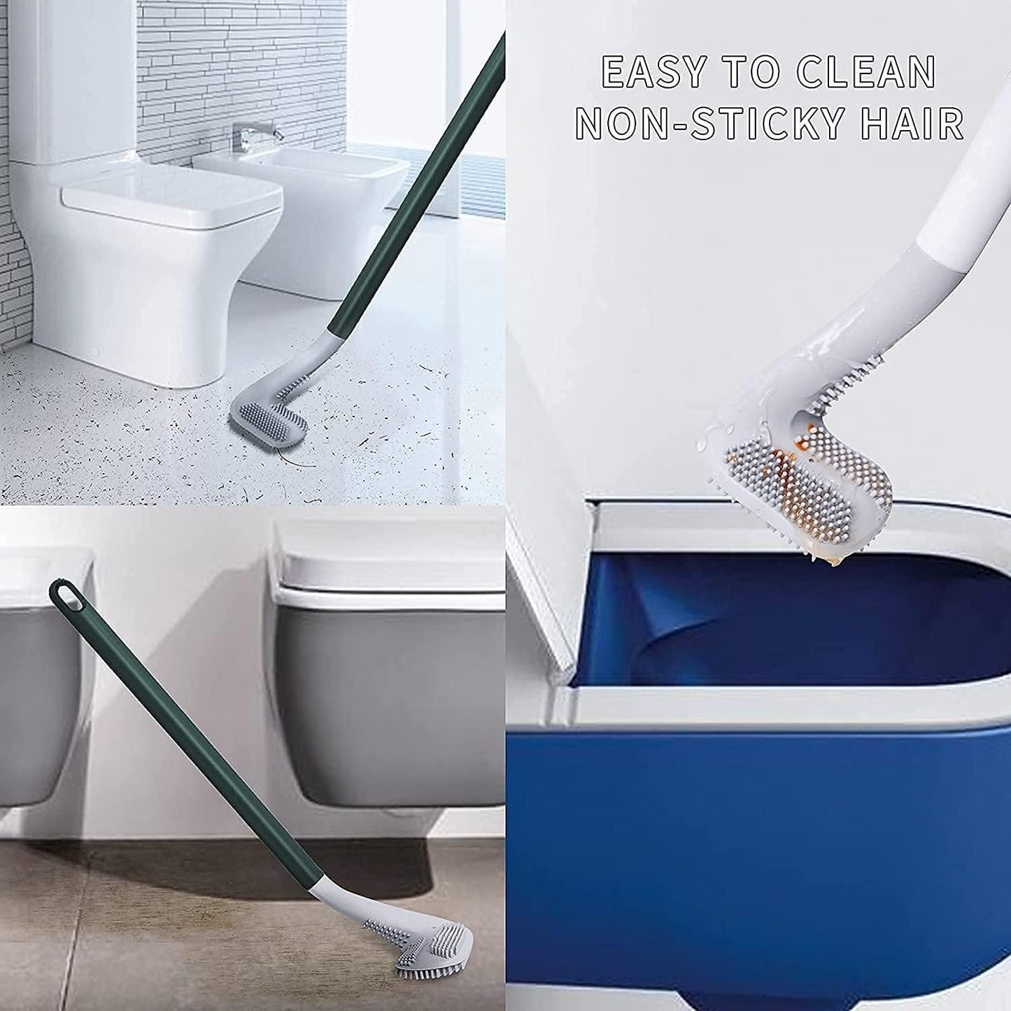 Flexible Toilet Cleaner Brush | Ultimate Cleaning Brush | (Buy 1 Get 1 Free)