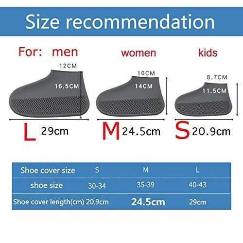 Reusable Silicone Boot and Shoe Covers | Waterproof | Pack of 1 Pair